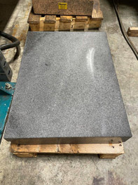 Granite plate 