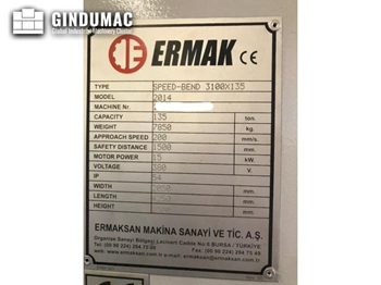 ERMAKSAN Speedbend 3135 (2014)