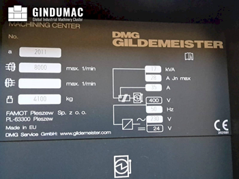 DMG DMC 1035 V ECO (2011)