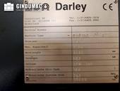 Nameplate of Darley EHP150 43/37  machine