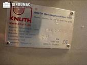 Nameplate of KNUTH LL 1500 CNC  machine