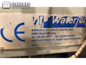Nameplate of Waterjet Italy WF 1630 CNC  machine