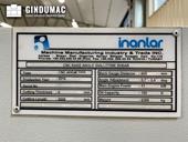 Nameplate of Inanlar AHGM 3006  machine