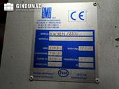 Nameplate of BMB KW 38PI/2200  machine