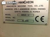 Nameplate of HWACHEON SIRIUS U  machine