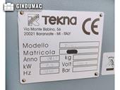 Detail of Tekna TK661  machine