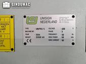 Nameplate of Unisign Unipro 5P  machine