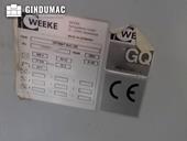 Nameplate of Weeke Optimat BHC 280  machine