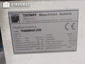 Nameplate of Trumpf Trumabend V130  machine