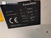 Nameplate of Krauss Maffei 50-180CX  machine