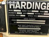 Nameplate of HARDINGE VMC 600II  machine