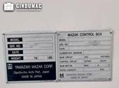 Nameplate of Mazak FH 5800  machine