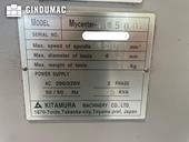 Nameplate of Kitamura HX500i  machine