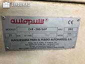 Nameplate of Autopulit E4R-200/5UP  machine