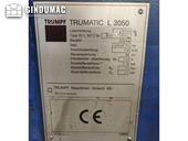 Nameplate of Trumpf Trumatic L3050  machine