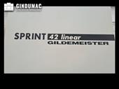 Side view of Gildemeister Sprint 42 linear  machine