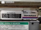 Nameplate of Takisawa TX20  machine
