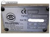 Nameplate of MILLUTENSIL Mil 203  machine