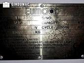 Nameplate of Eumach LBM-1500  machine