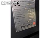 Nameplate of Doosan MYNX 750  machine