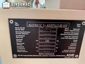 Nameplate of AGIE AGIEMATIC + AGIEPULS 60 HSF  machine