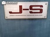 Nameplate of Jones & Shipman 540  machine