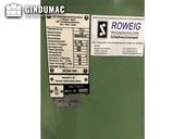 Nameplate of ROWEIG SU 315x1500  machine