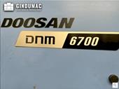 Detail of Doosan DNM 6700  machine