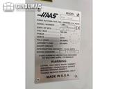Nameplate of HAAS VF2HE  machine