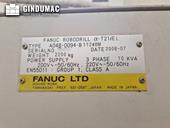 Nameplate of FANUC Robodrill a-T21iEL  machine