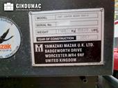 Nameplate of Mazak Nexus 510C - II  machine