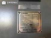 Nameplate of Okuma MB 46 VAE  machine