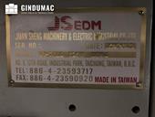 Nameplate of JS EDM Wi-200s  machine