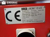 Nameplate of EMCO EMCOMAT FB-450  machine