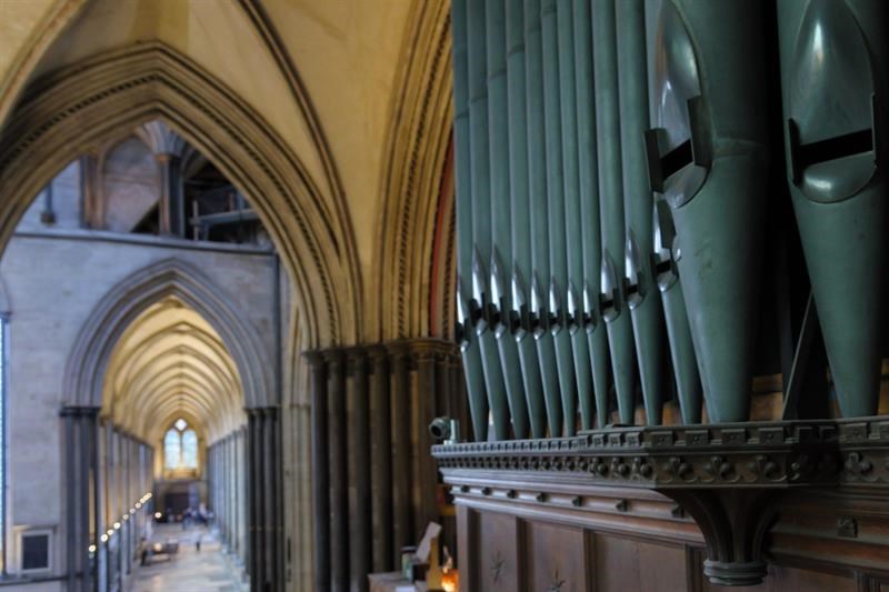 Salisbury Cathedral Thomas Trotter organ concert 