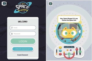 The OKKO Space Academy app for remote monitoring o