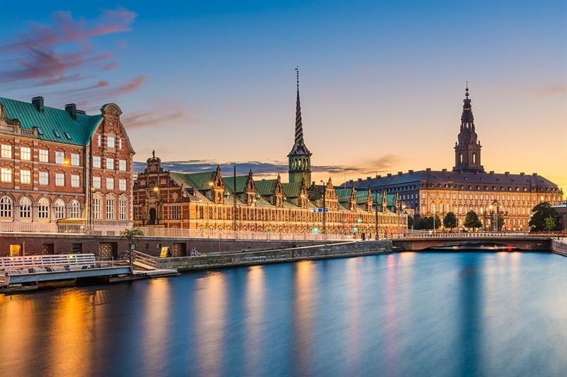 The waterfront in Copenhagen 